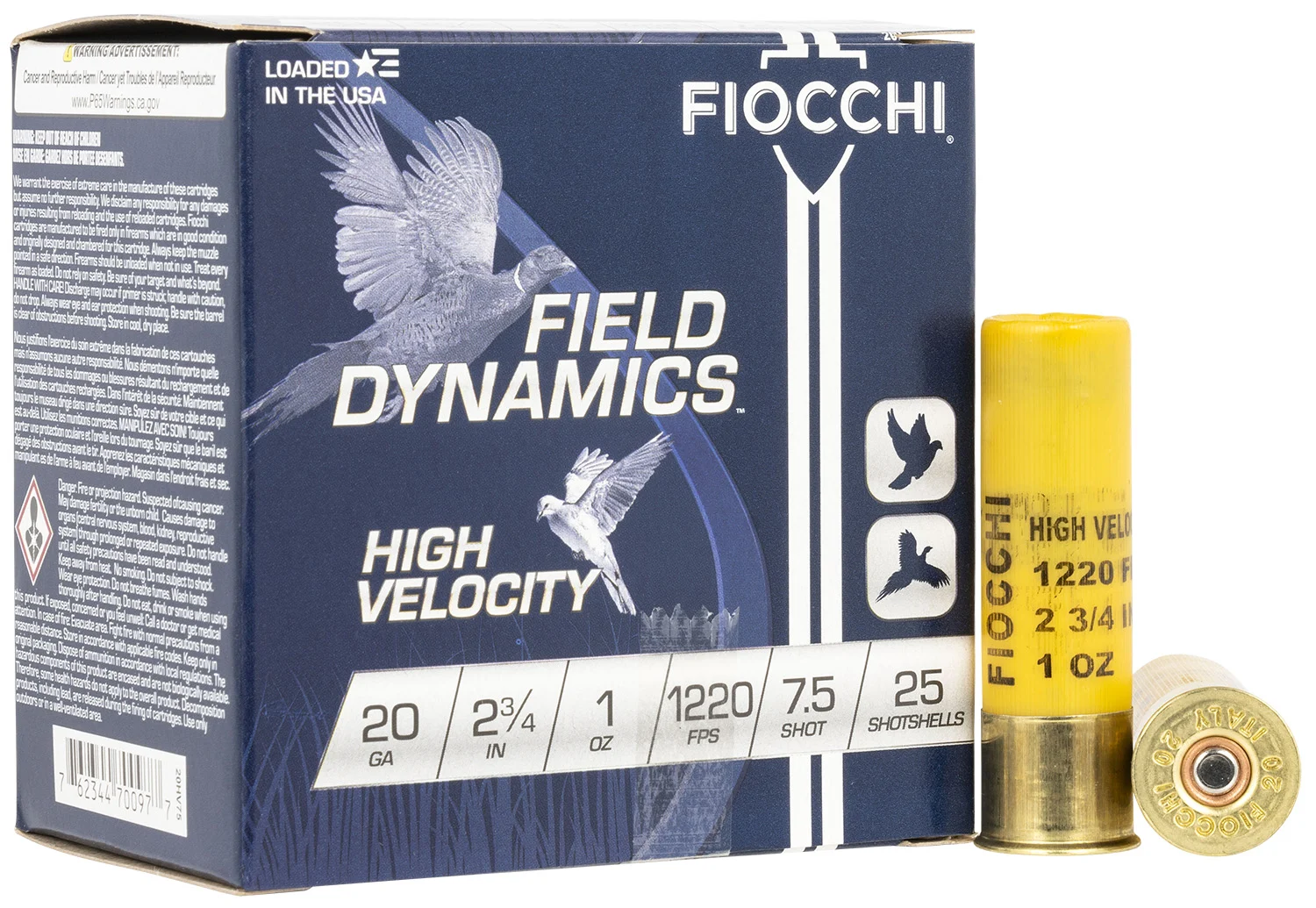 Fiocchi 20 Gauge – 25rd