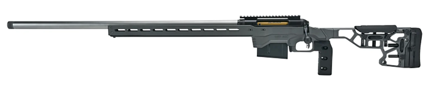 Savage Arms 110 Elite Precision left-hand 6mm Creedmoor MDT ACC chassis gray Cerakote