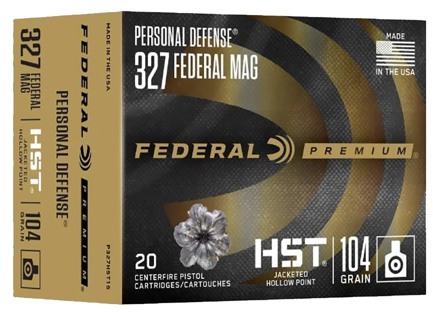 Federal .327 Federal Magnum 104gr HST – 20rd