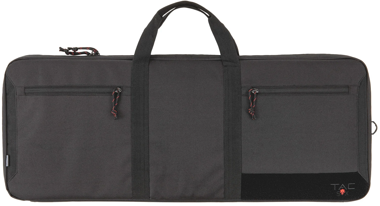 Tac Six 10823 Division Tactical Case Black 600D Polyester Rifle