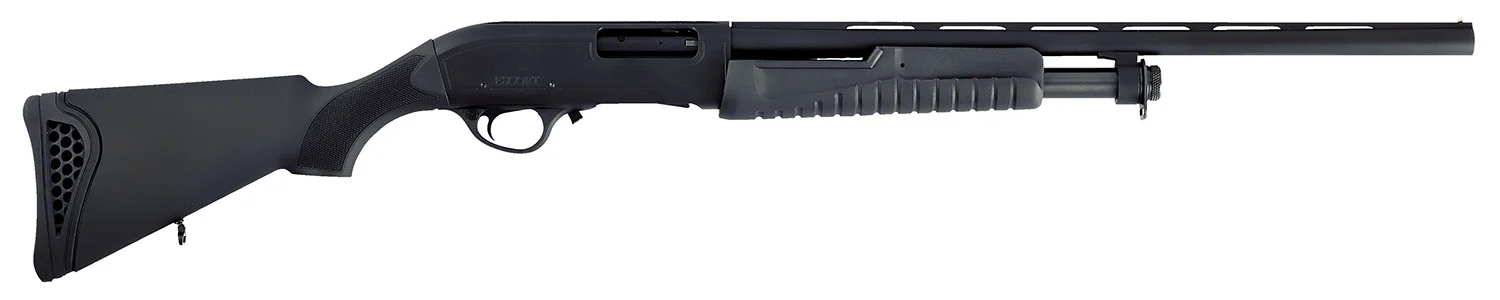 Hatsan Escort Field Hunter Youth 20 Gauge pump shotgun, 22 inch barrel, black synthetic stock