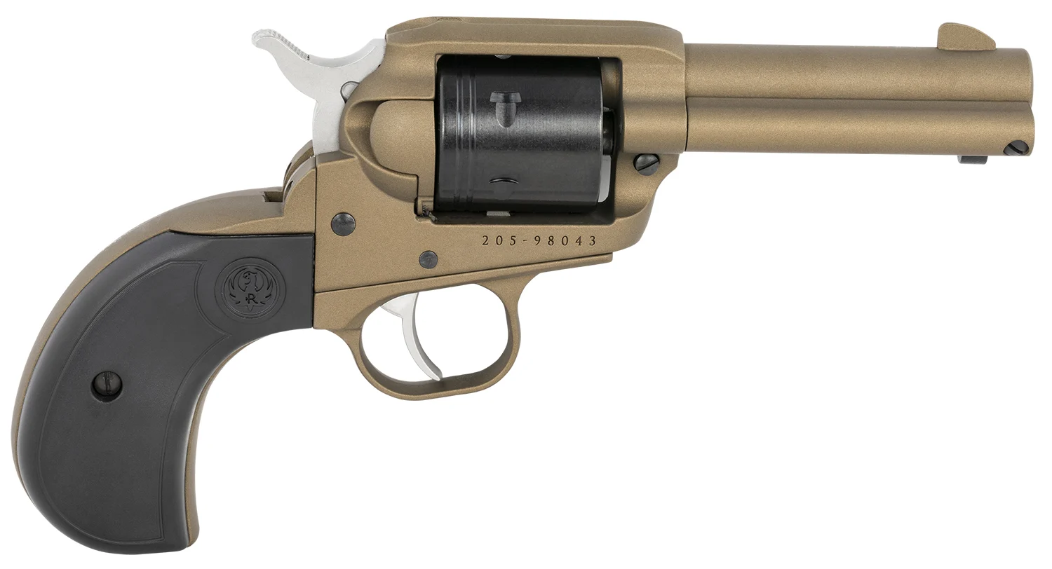 Ruger Wrangler Birdshead .22 LR 3.75 inch Burnt Bronze Cerakote 6-round revolver