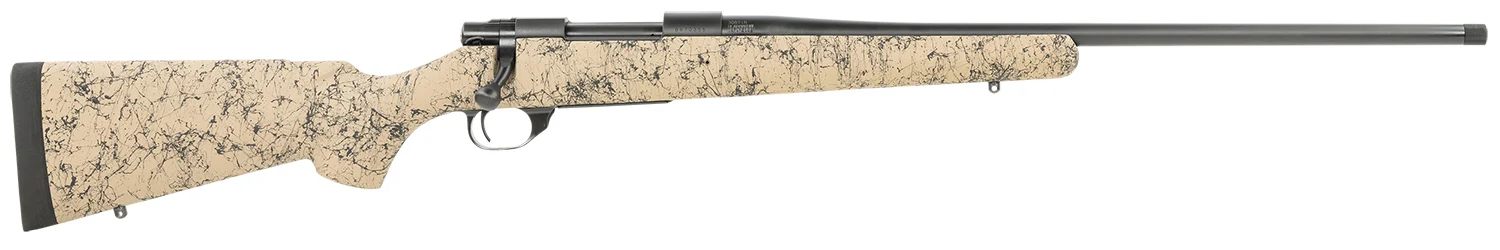 Howa M1500 HS Precision .308 Win 22 inch threaded barrel, black metal finish, tan HS Precision stock