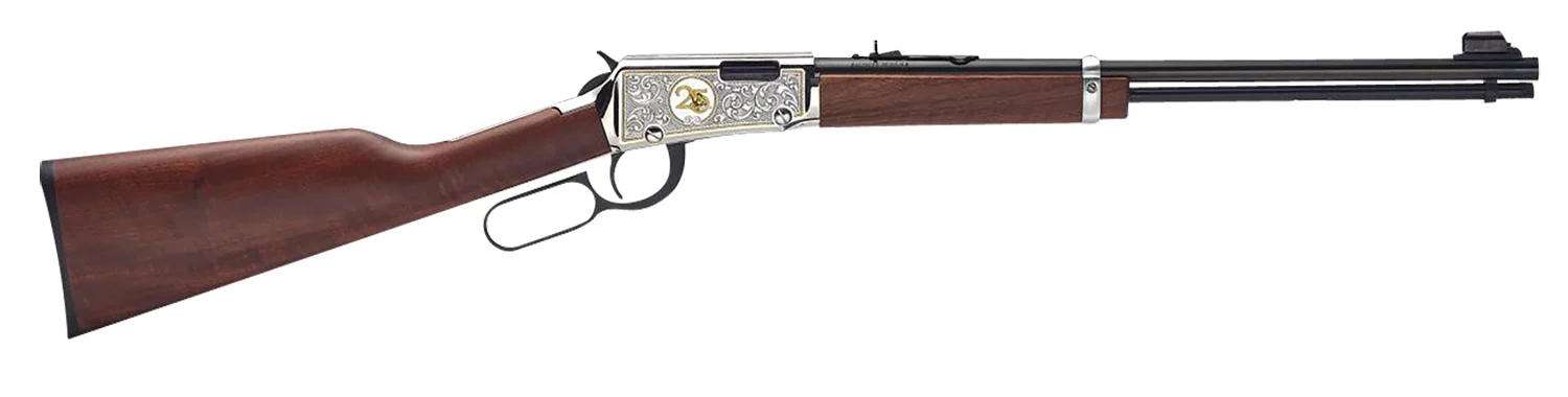 Henry Classic Lever Action 25th Anniversary H001-25 .22 18.5" blued barrel, nickel-plated engraved receiver, walnut stock