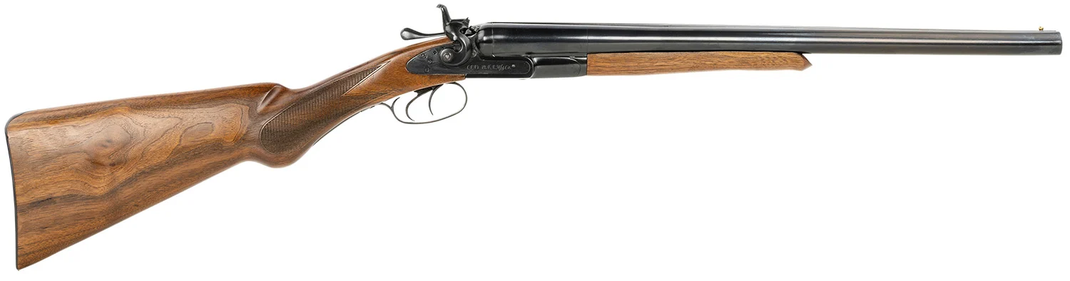 Cimarron 1878 Coach Gun 12 gauge 20 inch blued barrels walnut stock side-by-side