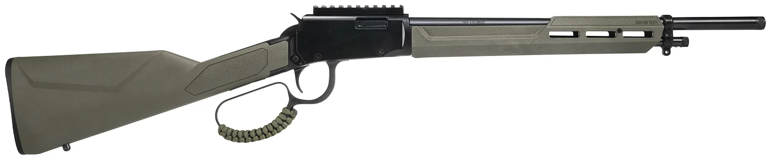 ROSSI Rio Bravo Tactical .22 LR 16.5 inch threaded barrel OD green synthetic lever-action rifle