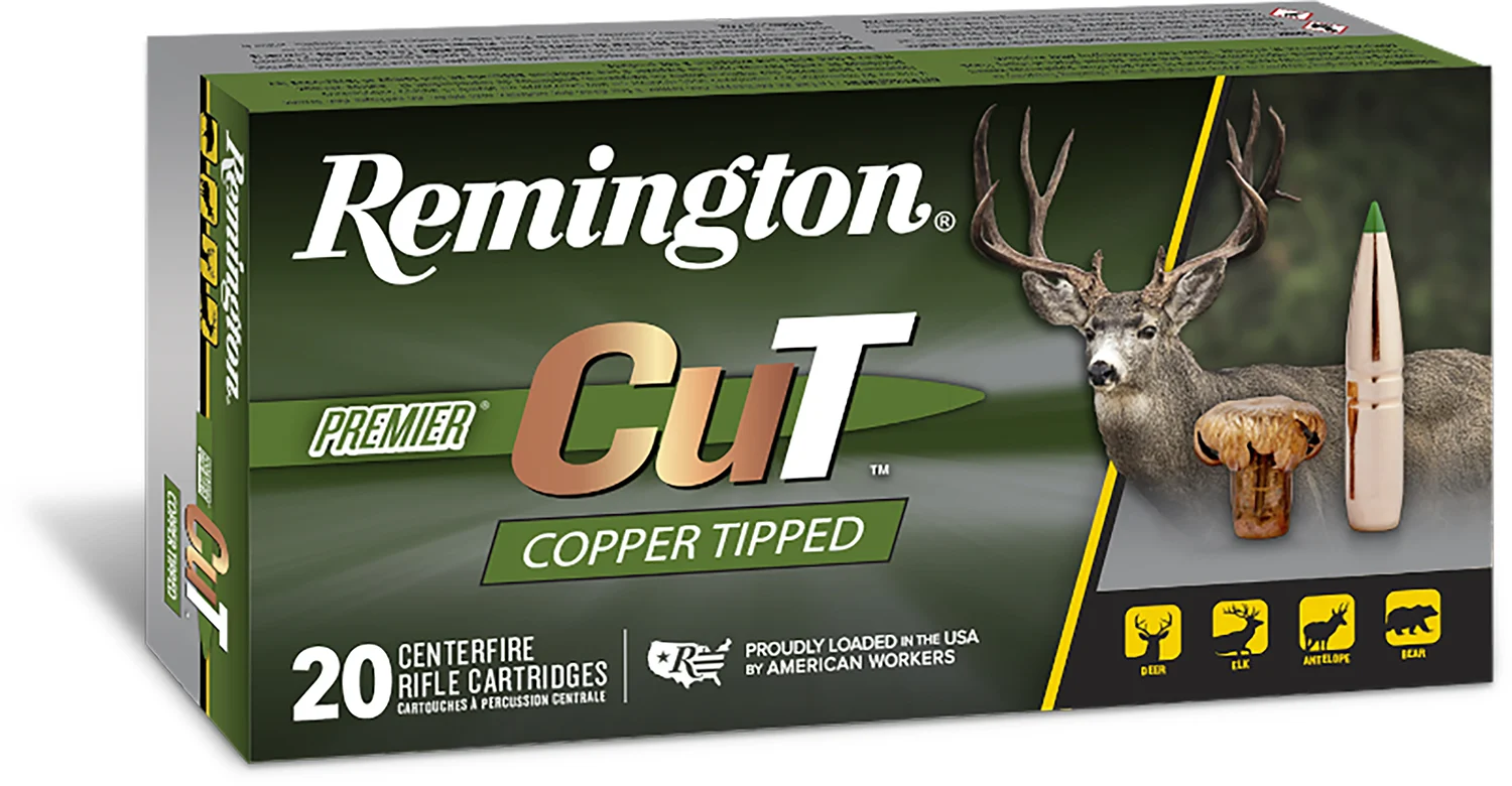 Remington Premier Cut 6.5 PRC 130gr polymer-tipped rifle ammunition 20-round box