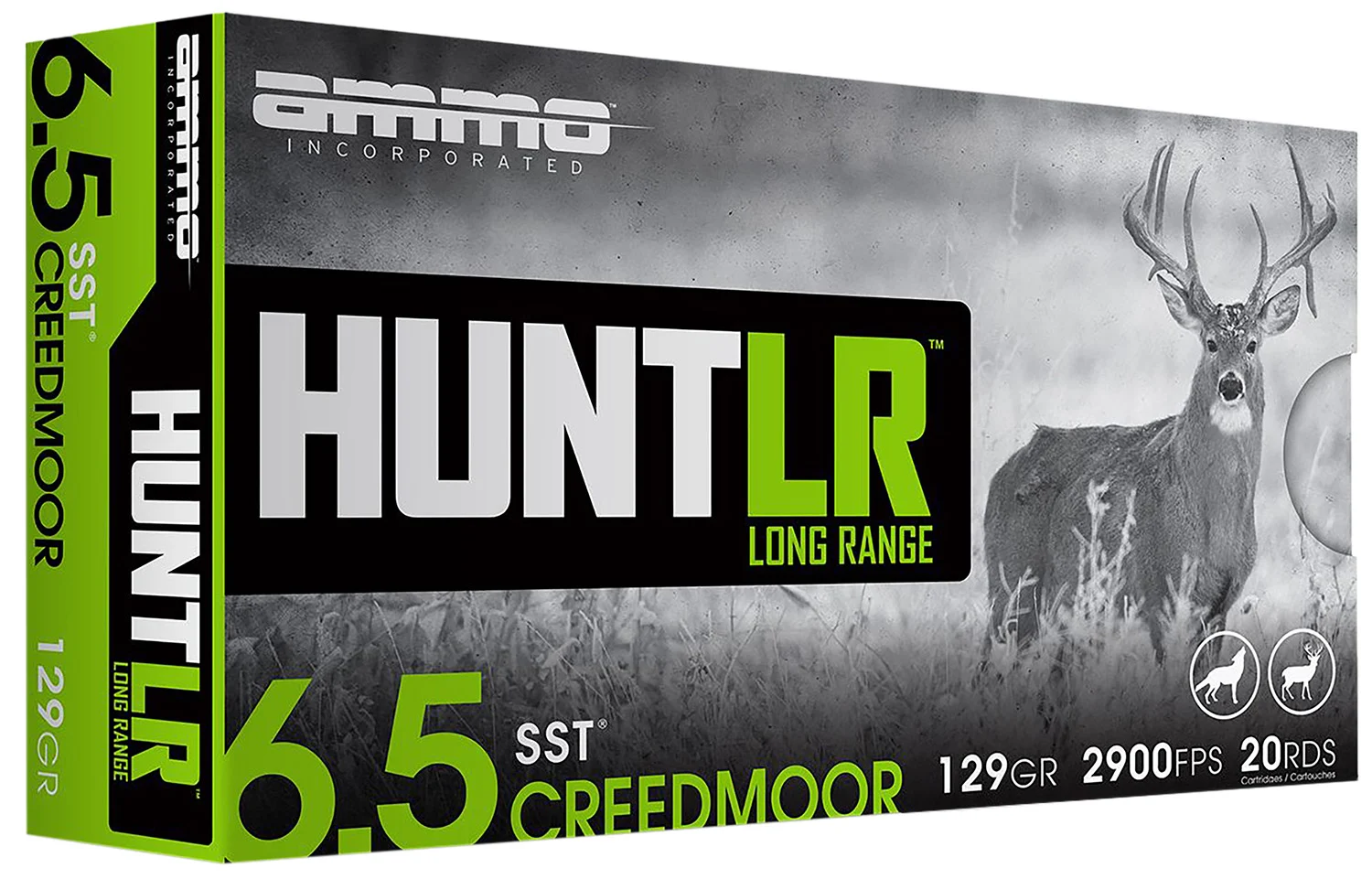 Ammo Inc 6.5 Creedmoor 129gr SST – 20rd