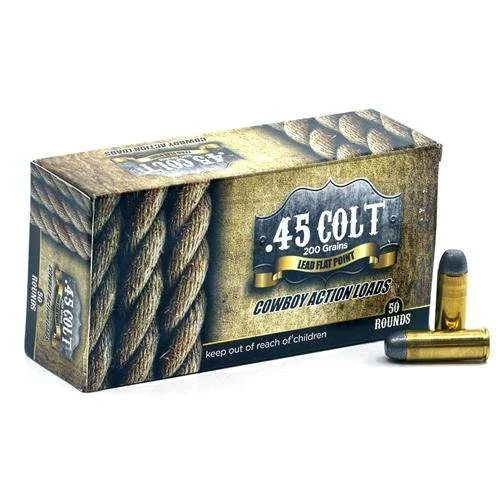 American Cowboy Ammo 45 Colt 200gr LFN 50ct