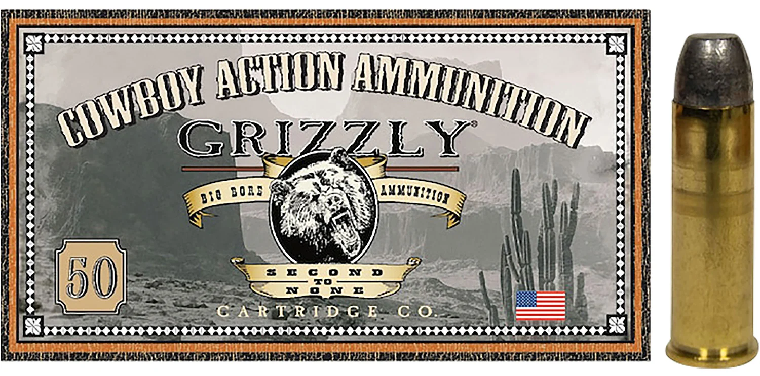 Grizzly Ammo GC44SP2 44 Special 200gr Round Nose Flat Point ammunition 50 round box