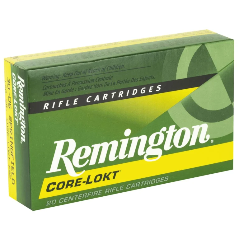 Remington Core-Lokt .30-06 Springfield 180 gr pointed soft point 20 round box
