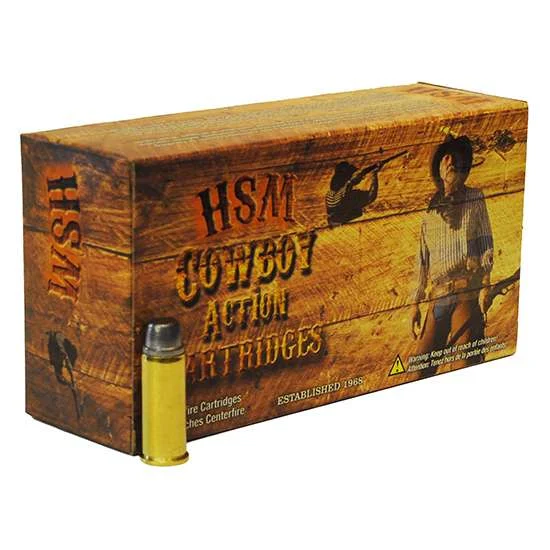 HSM Cowboy Action .357 Magnum 158 gr SWC 50-round box