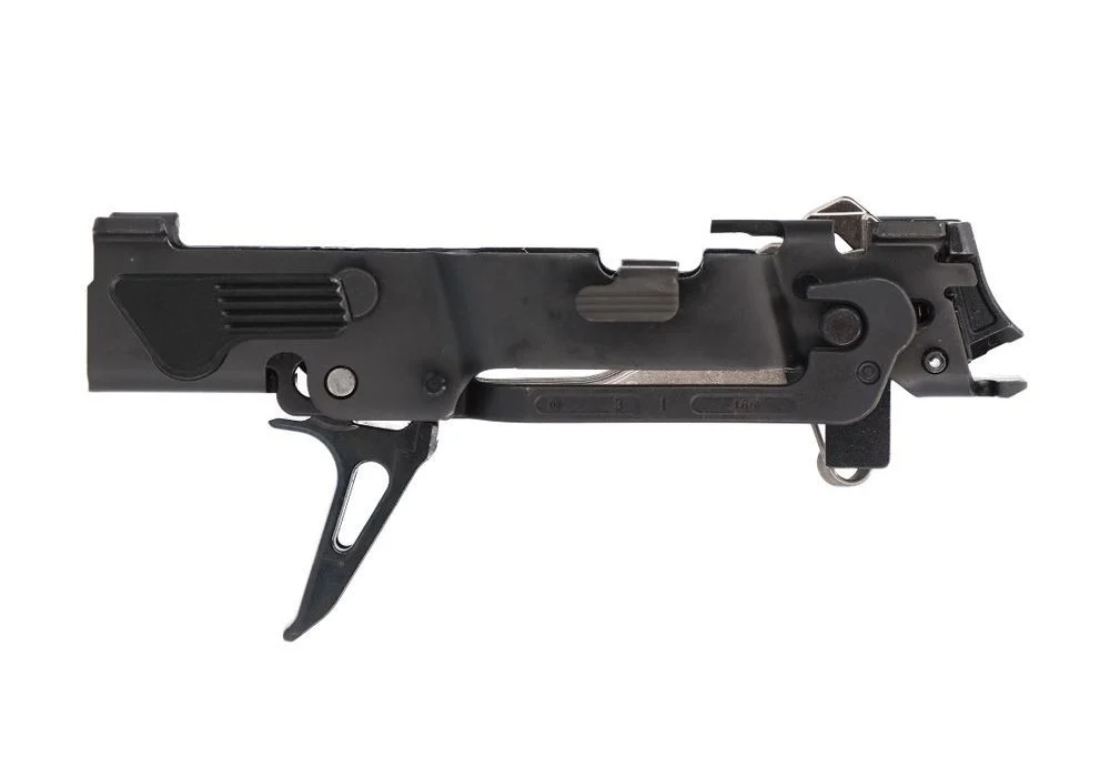 Sig Sauer P320 Custom Works Fire Control Unit FCU Black Nitride flat skeletonized trigger