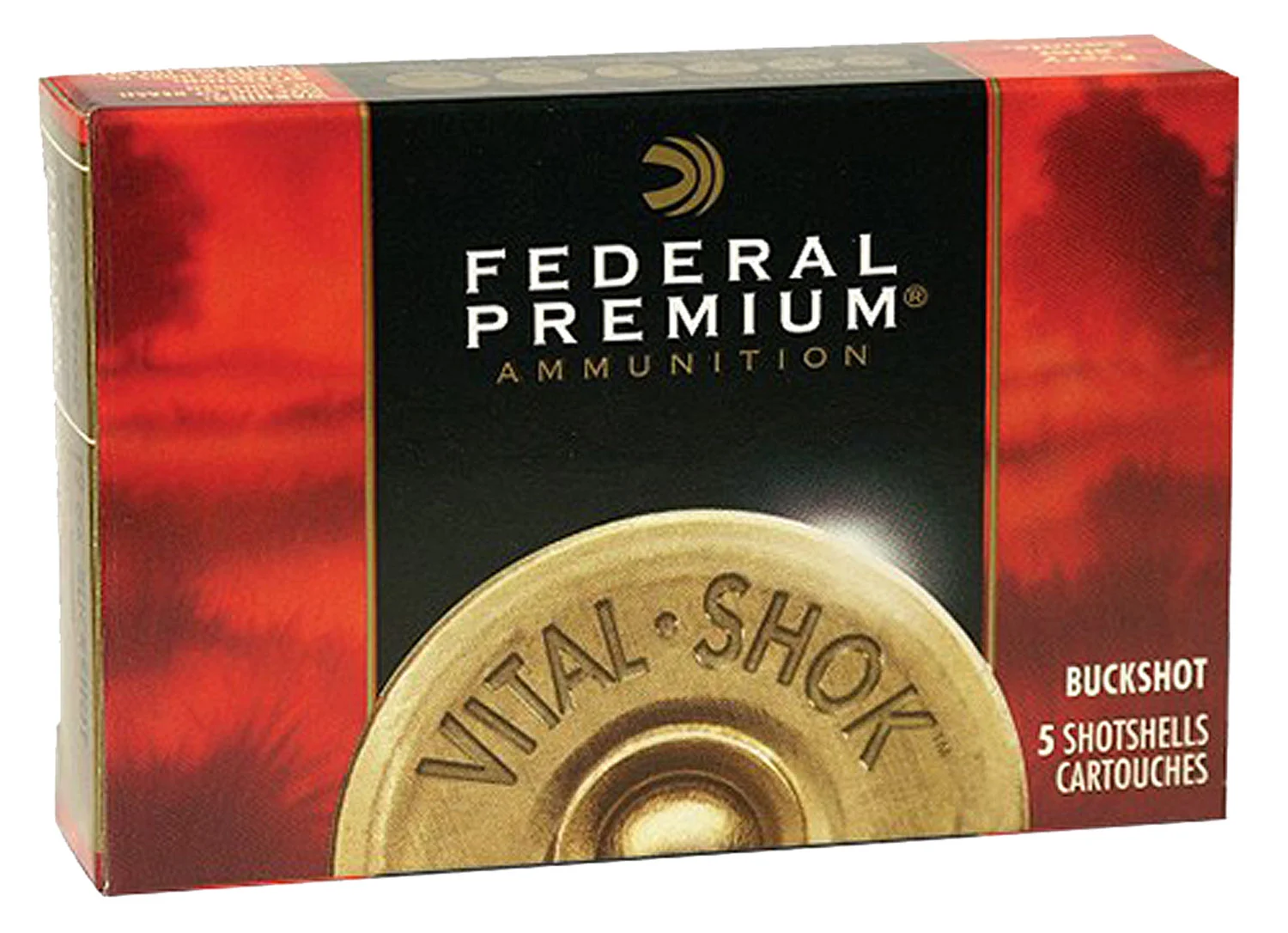Federal 12 Gauge BUCKSHOT – 5rd