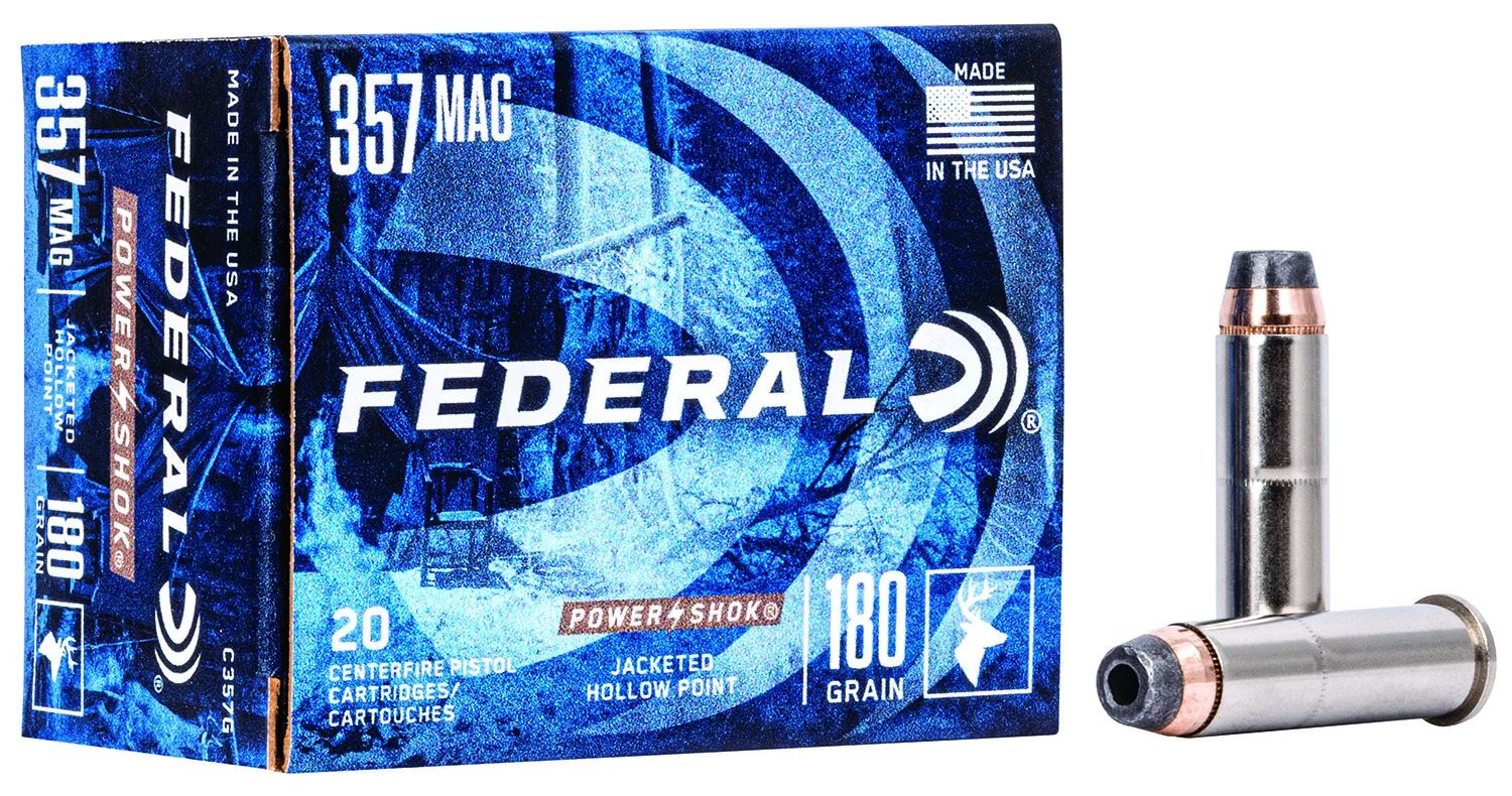 Federal Ammunition .357 Magnum 180gr JHP – 20rd