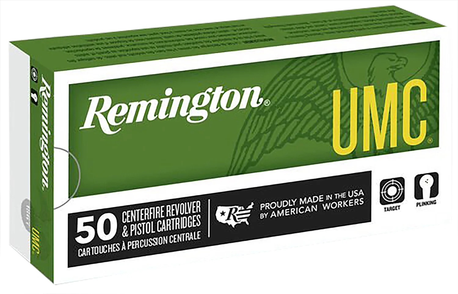 Remington .38 Special 125gr SEMI JACKETED HOLLOW POINT Brass – 50rd