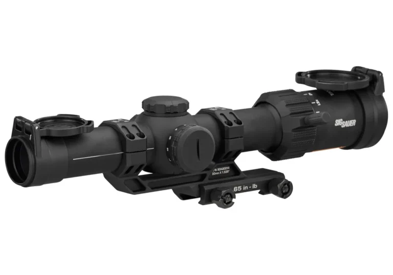 SIG SAUER TANGO MSR 1-6X24 30MM FFP, ILLUMINATED MSR BDC6, 0.5MOA