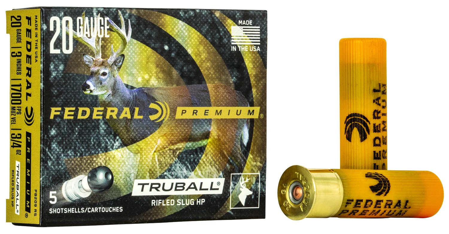 Federal Ammunition 20 Gauge – 5rd