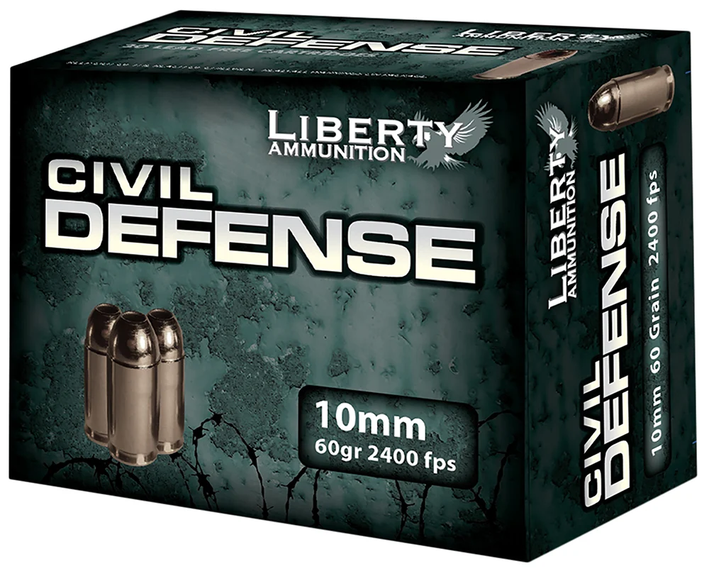 Liberty 10mm Auto 60gr HP – 20rd