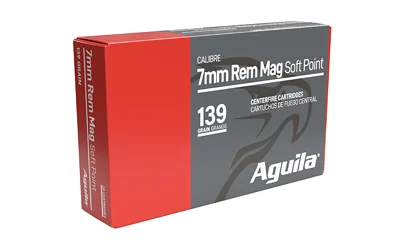 Aguila 7mm Remington Magnum 139 gr InterLock Boat Tail Soft Point 20rd box