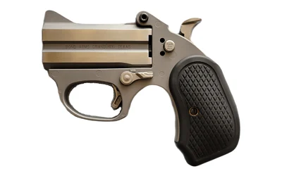 BOND ARMS Honey-B Stinger .22 LR 3in stainless derringer with B6 synthetic extended grips