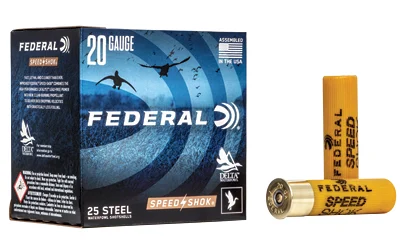 FED SPEED SHOK 20GA 3" #2 25/250
