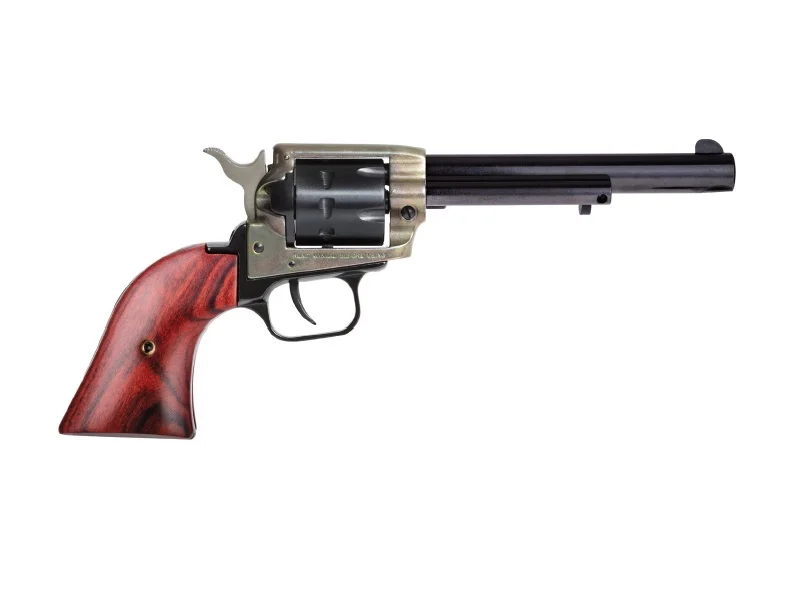 Heritage Rough Rider .22 LR 6.5 inch simulated case hardened revolver with cocobolo grips