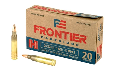 Hornady Frontier .223 Rem 55gr FMJ 20-round box