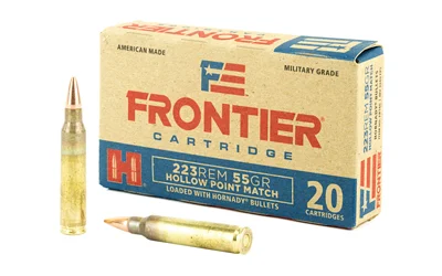 Hornady Frontier .223 Rem 55 gr HP Match 20 round box