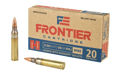 Hornady Frontier FR200 5.56 NATO 55 gr FMJ 20rd box