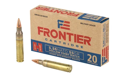 Hornady Frontier 5.56 NATO 55 gr Hollow Point Match 20rd box