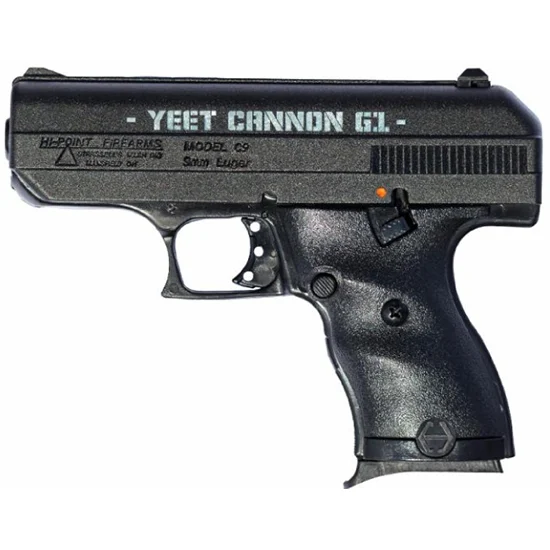 Hi-Point C9 YEET Cannon G1 9mm 3.5 inch black polymer pistol