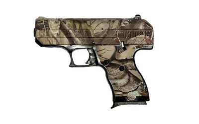 Hi-Point C9 9mm 3.5-inch Woodland Camo compact pistol side view