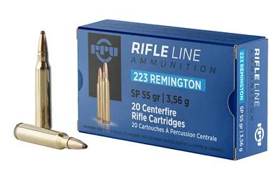 PPU Prvi Partizan .223 Rem 55 gr Soft Point 20-round box
