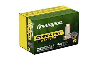 Remington Core-Lokt 10mm Auto 200 gr JHP ammunition 20-round box