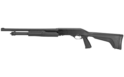 Savage Stevens 320 Security 12ga 18.5in matte blued barrel black pistol grip shotgun