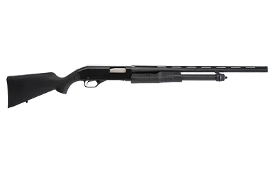 Stevens 320 Field Grade Compact 20 Gauge 22 inch vent rib matte blued shotgun with black synthetic stock