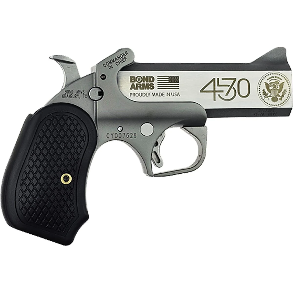 Bond Arms Trump 45-47 Commander and Chief .45-70 4.25" barrel stainless steel