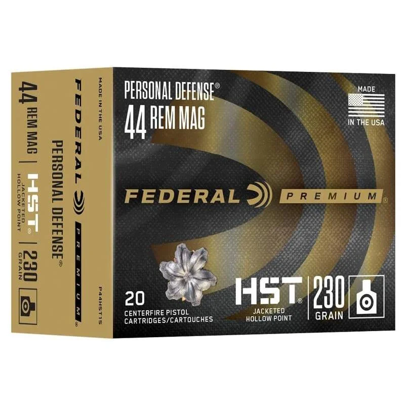 Federal Ammunition HST .44 Rem Magnum 230gr JHP 20rd box