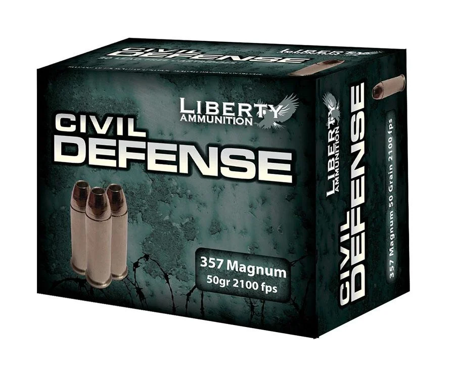 Liberty .357 Magnum 50gr HP – 20rd