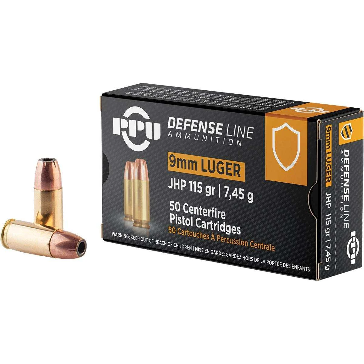 TRZ Trading 9mm Luger 115gr JHP – 50rd