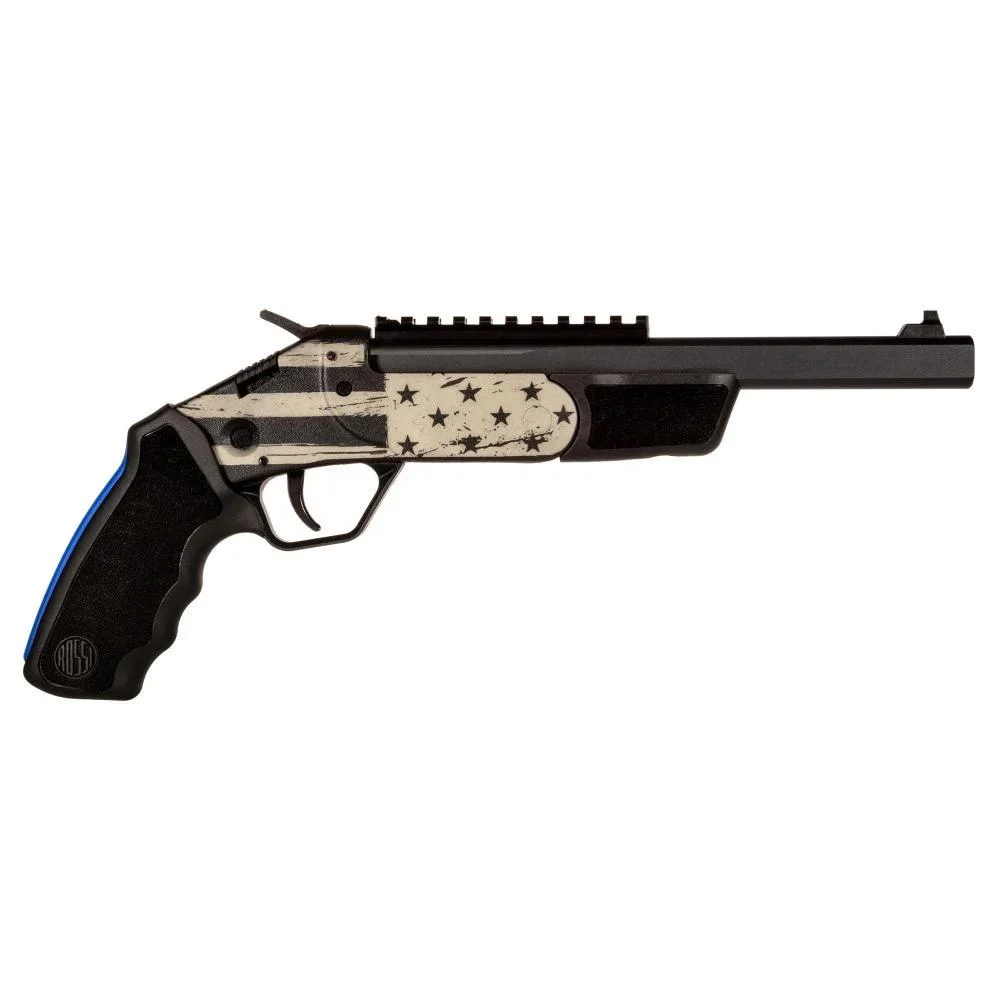 Rossi Brawler .45 LC / .410 Gauge 9in Single-Shot Pistol Matte Black with Picatinny Rail