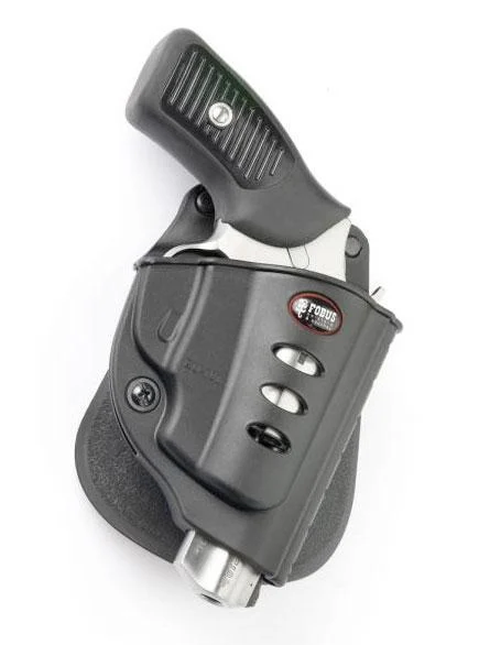 Fobus Evolution Series Paddle Holster For Ruger SP101 in Black Right Hand