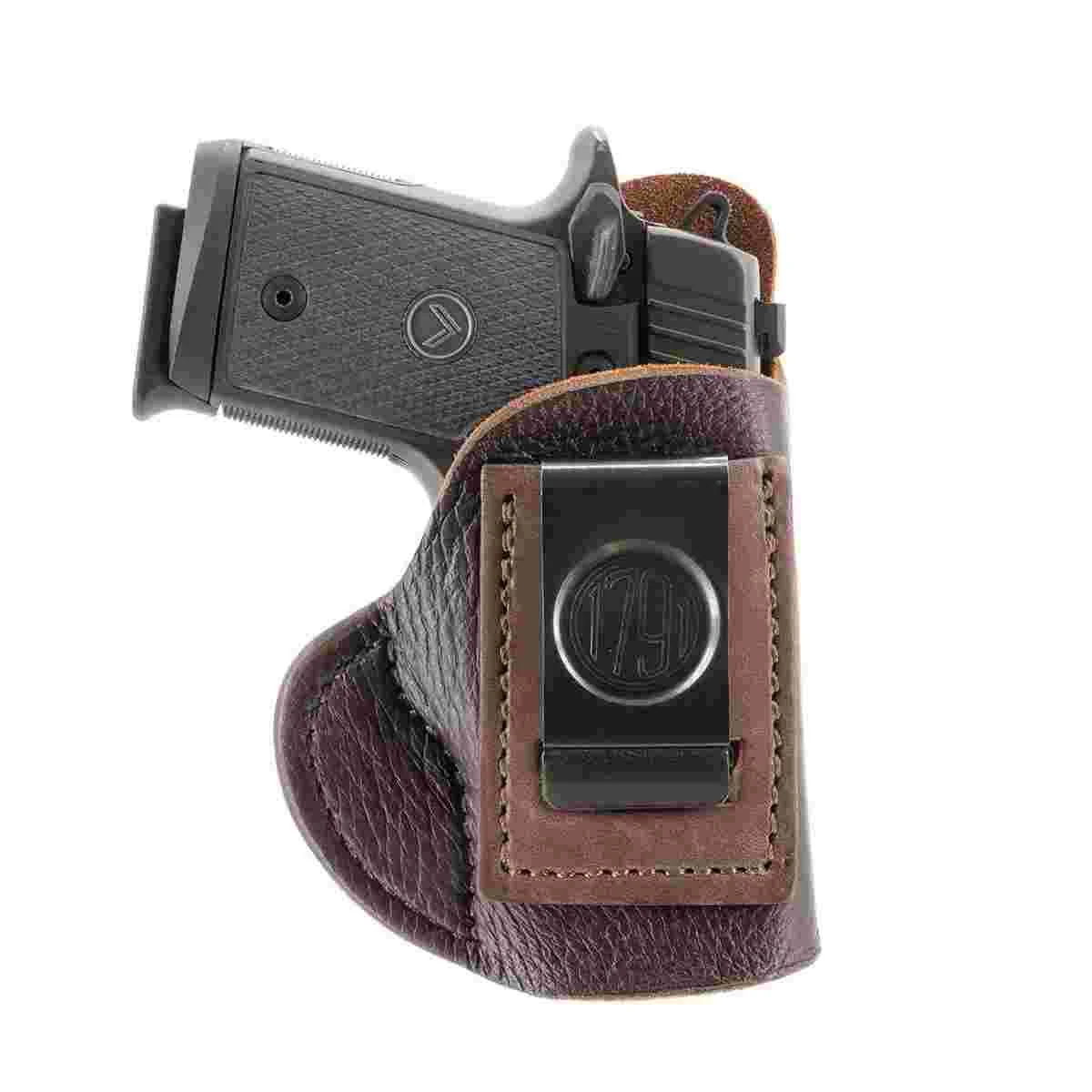 1791 Fair Chase Deer Hide IWB Holster Size 0 Brown RH