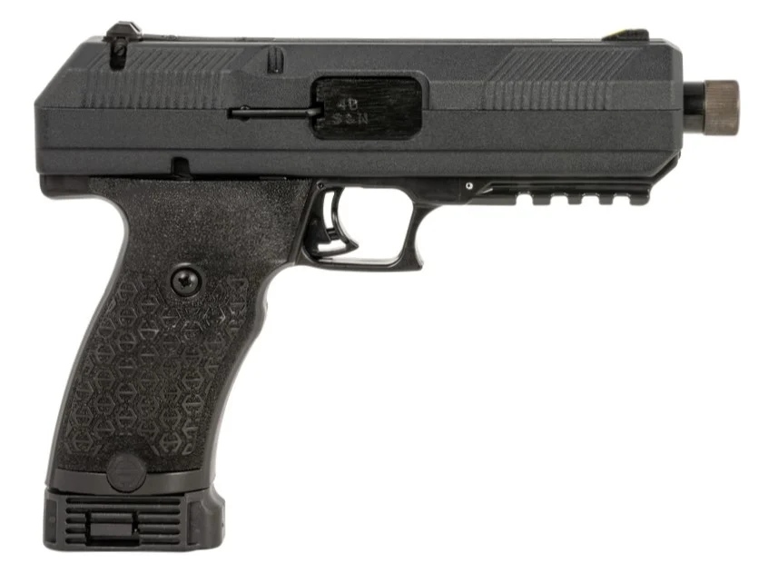 Hi-Point JCP40G2 Gen 2 .40 S&W black polymer-frame pistol with threaded barrel